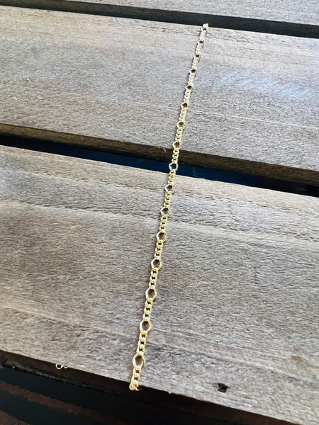 2mm - 3mm Gold Filled Dainty Style Link Necklace