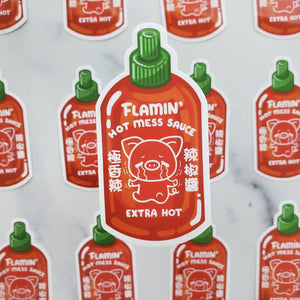 Flamin’ Hot Mess Sticker