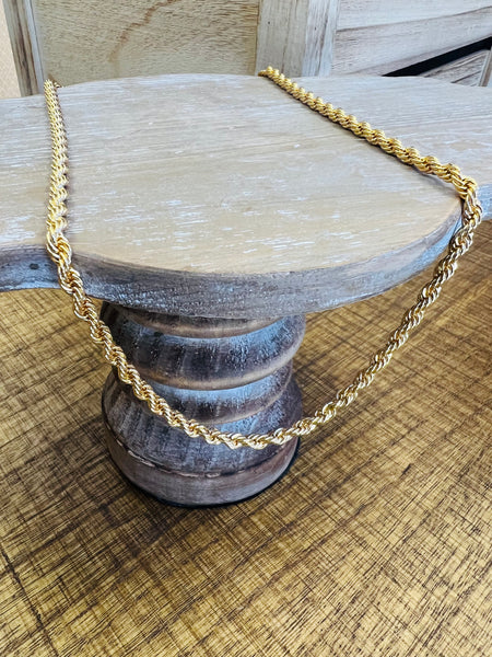 5mm Gold Filled Rope Chains