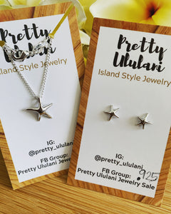 Starfish Set in .925 Sterling Silver