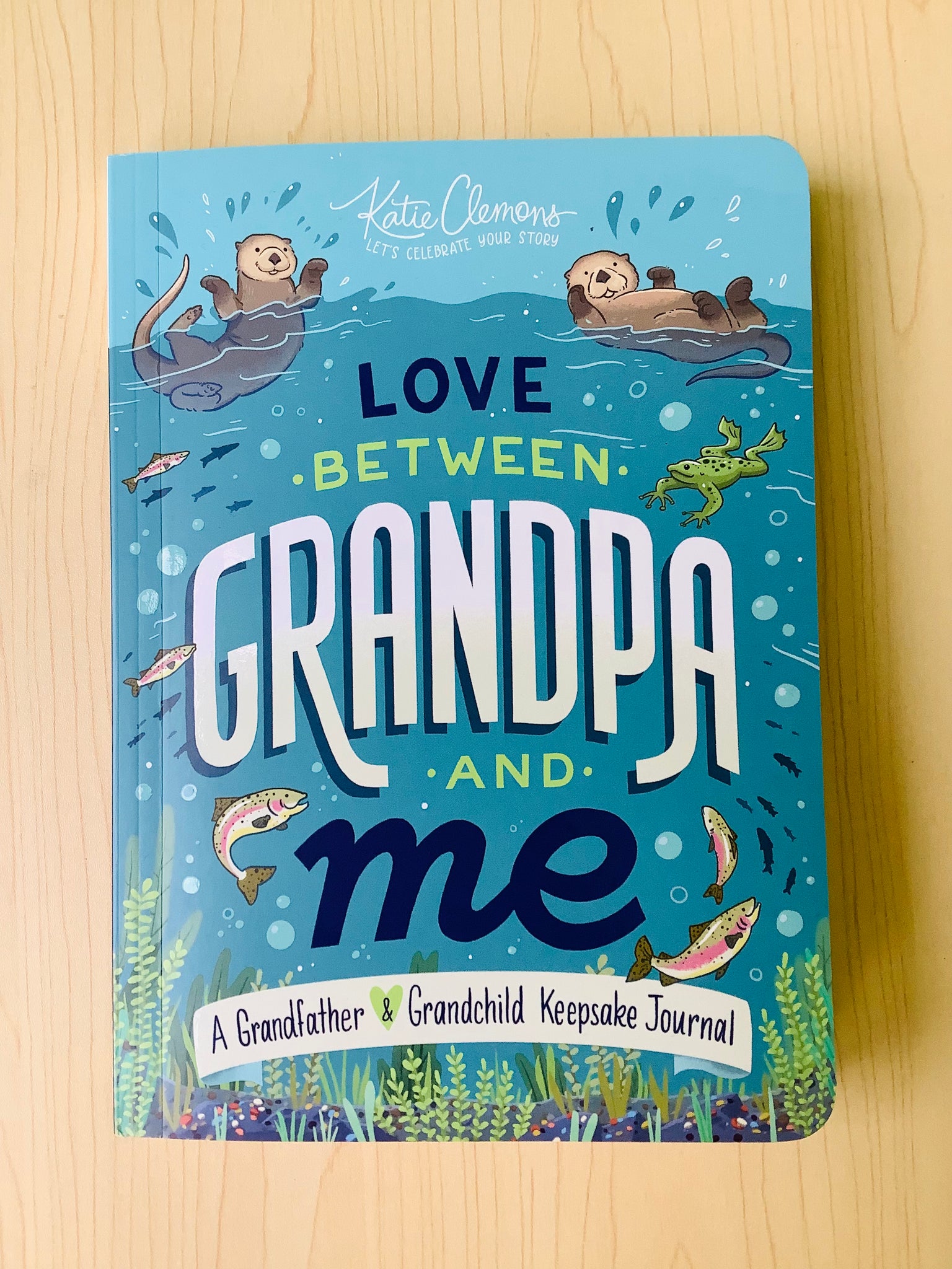 Love Between Grandpa and Me Journal