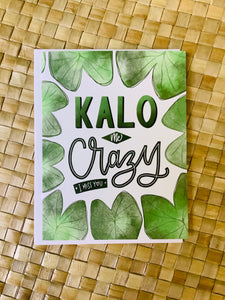 Kalo Me Crazy Card - Kakou Collective