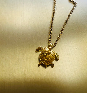 Mom and Me Honu Necklace - 24" Chain
