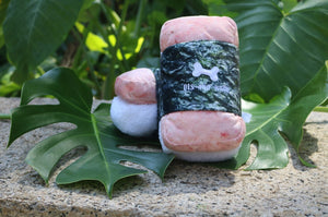 3-in-1 Spam Musubi Plush Dog Toy - Can be for keiki too!