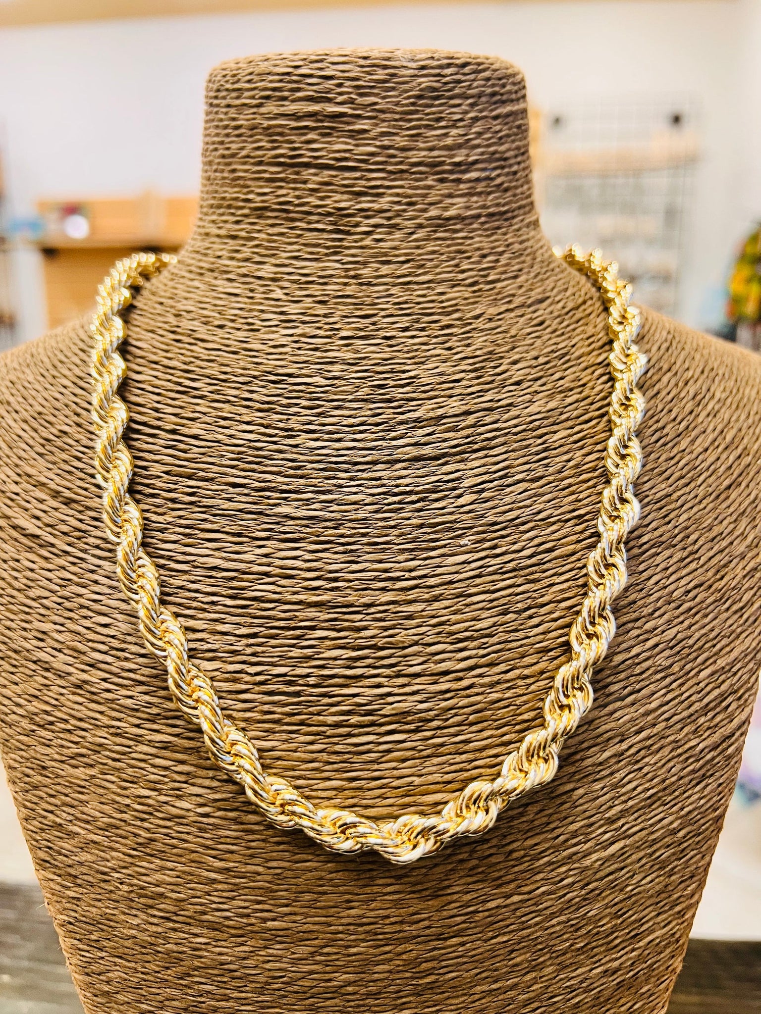 Keiki/Child Length 8mm Rope Chain GOLD FILLED – Pretty Ululani