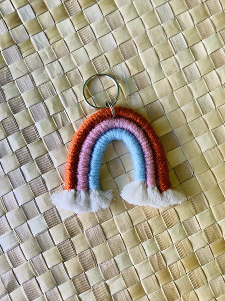 Boho Rainbow (Anuenue) Keychain