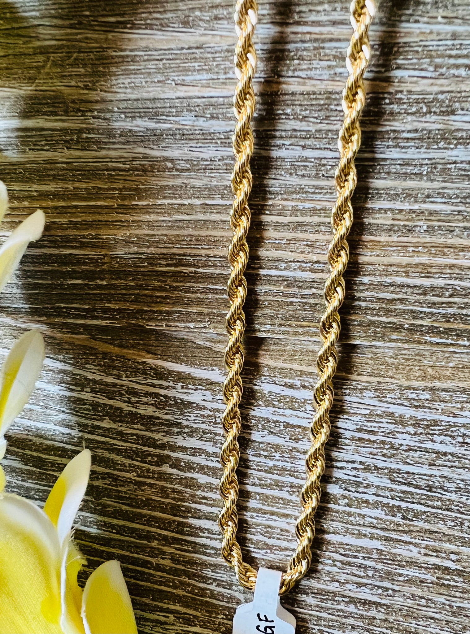 4mm Gold Filled Rope Chain