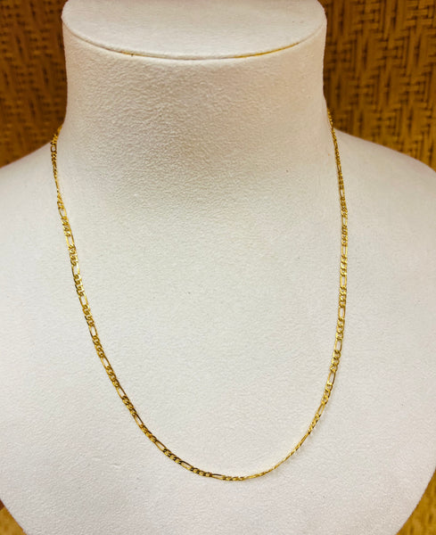 2mm Figaro Dainty Style Chain - Perfect for Layering